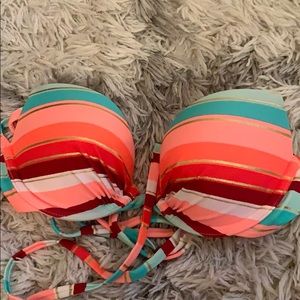 Strappy cup bikini top